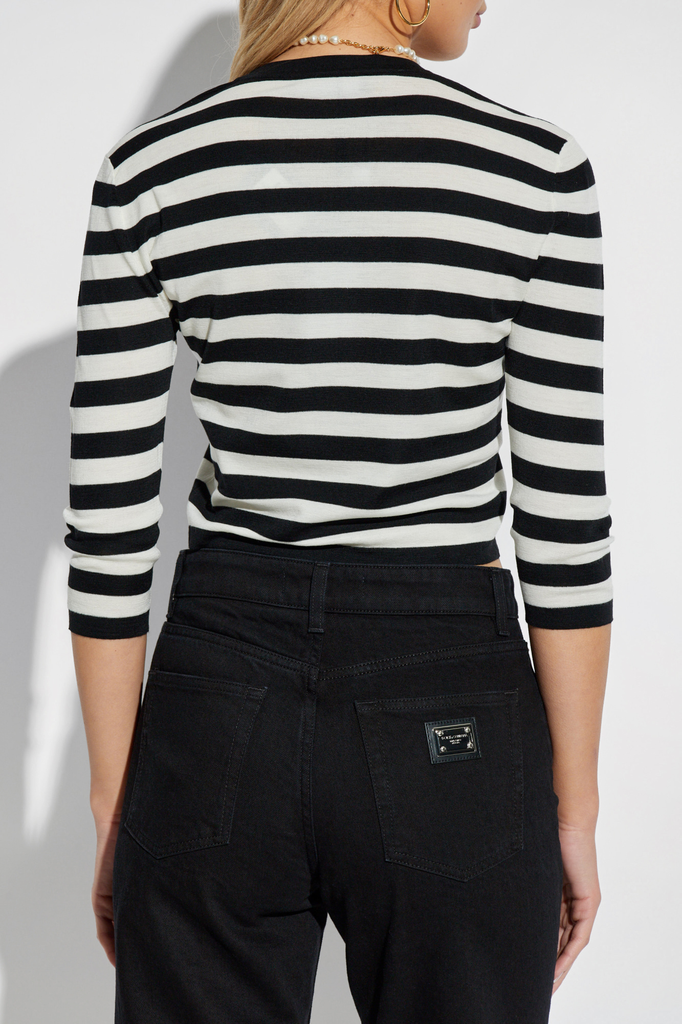 SchaferandweinerShops KY - Black Wool sweater Dolce